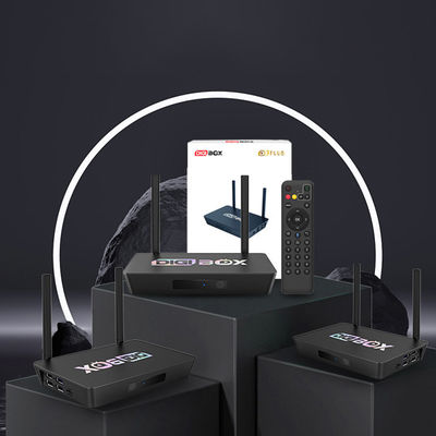 Digibox Quad Core ARM Cortex A53 Digibox Smart TV Box Bluetooth-stemafstandsbediening