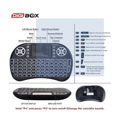 Digibox 64GB Bluetooth Android TV Box Android 12 Dolby 2.1 settopbox
