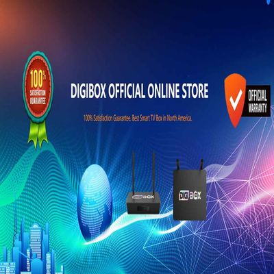 Stemcontrole Digibox D3 Plus 4K Online TV Streaming Services
