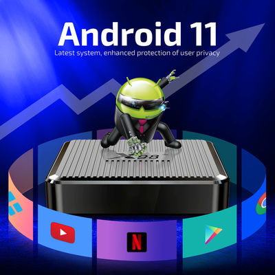 X98 Android 11.0 Smart TV Box 2GB RAM 16GB ROM 2.4G/5G Dual WiFi HD 4K Set top Box