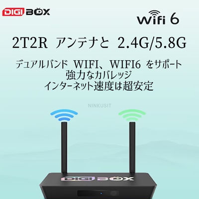 Digibox Quad Core Digitale Televisie Receiver 64GB ROM TV Box Android