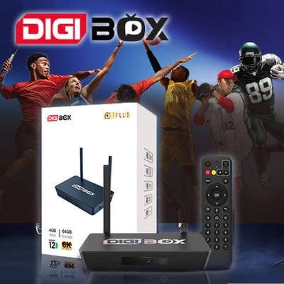 Digibox TV Streaming Media Player HD-afspelen 1080P Android 12.0 Bluetooth
