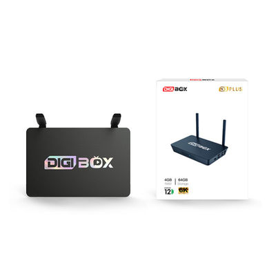 Digibox D3 Plus 2.4G Wifi6 Android TV Box 4GB 64GB Ondersteuning 4K Dual Wifi