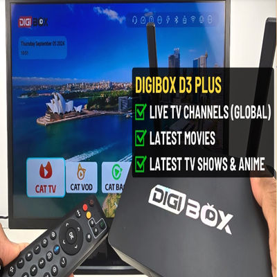 1080p Resolutie Streaming Apparaten Android 12 Digibox Voor Tv